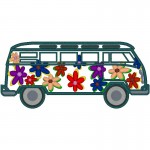 flower bus